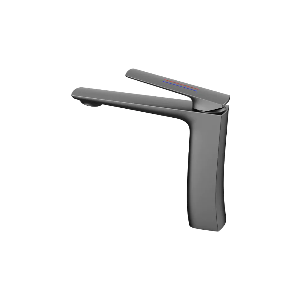 Vòi Lavabo thân thấp Bramen Venza V19 Grey