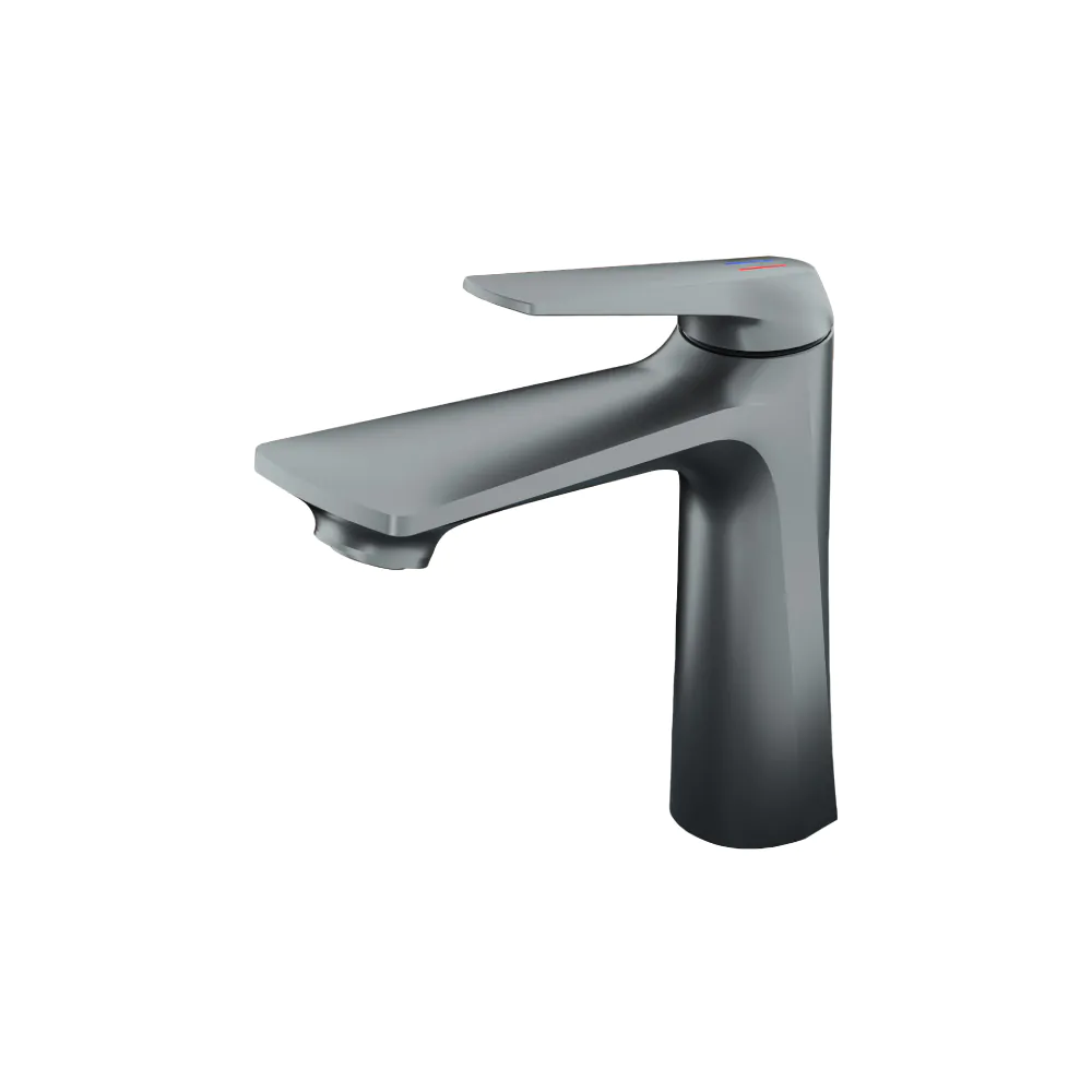 Vòi Lavabo thân thấp Bramen Venza V22 Grey
